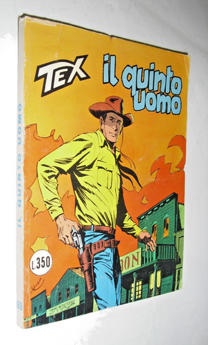 Tex 180 quinto uomo lire - il,