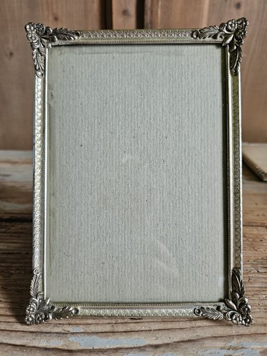1950 cornice portafoto metallo - cornice,
