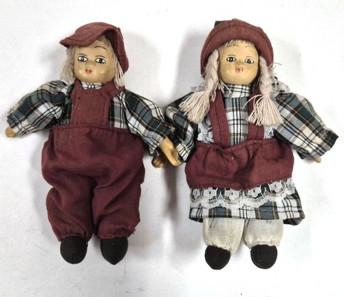 Vintage porcellana bambola - porcellana,
