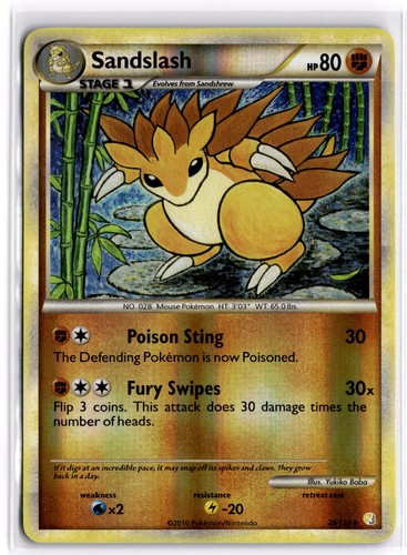Pokemon tcg sandslash - sandslash, 29/123