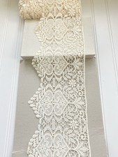 Bordo all'uncinetto in cotone