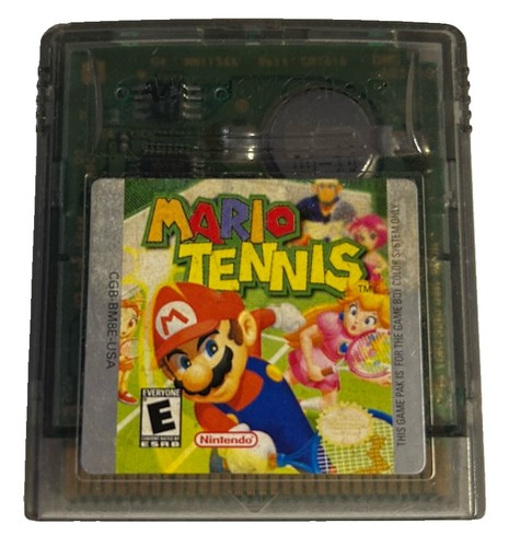 Mario tennis game boy - mario,