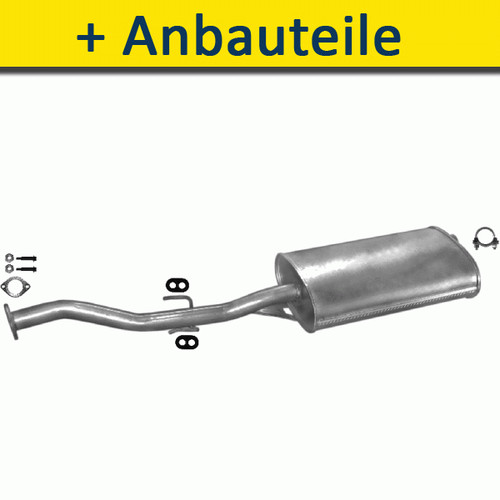 Silenziatore centrale con - , kit