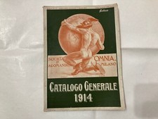 CATALOGO GENERALE OMNIA ILL.GRONDONA BICI ACCESSORI OROLOGI FUMATORI PIPE ARMI