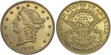 STATI UNITI D'AMERICA - 20 DOLLARI 1891  S DOPPIA AQUILA - NON ORO -  RICONIO
