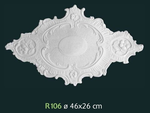 Rosone gesso bianco per - rosone,