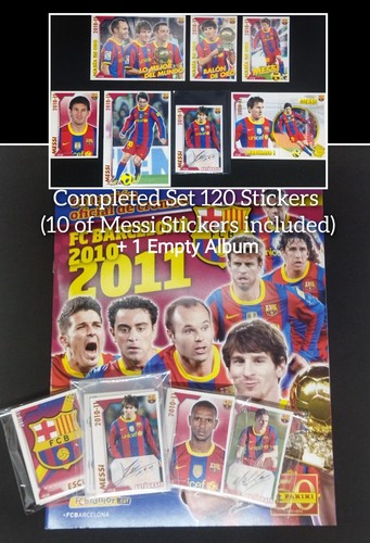 Set completo 2010 panini fc - set,