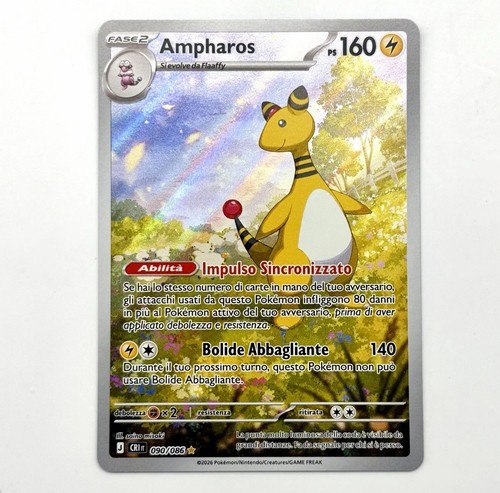 Pokemon card ampharos - pokemon,