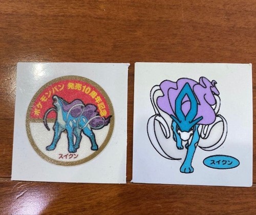 Pokemon panini sticker suicune - panini,