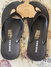 Diesel Infradito Nero Taglia