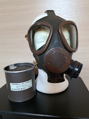 Maschera antigas militare m59 - maschera,