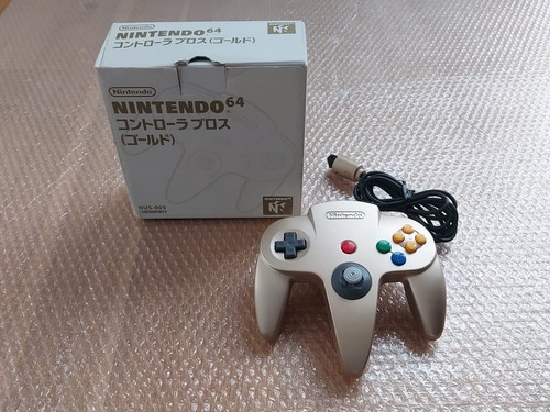 Nintendo gold controller - nintendo, 64