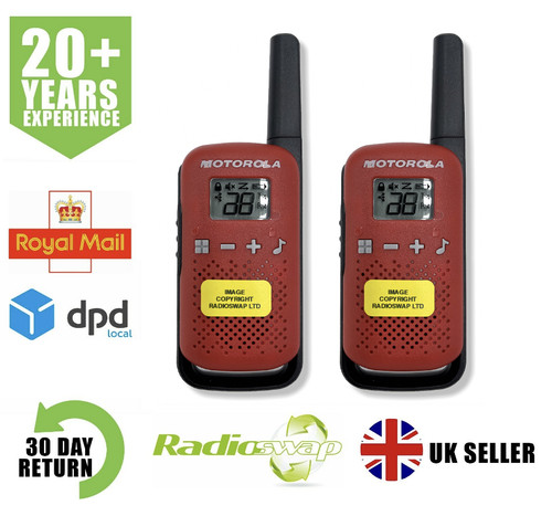 Motorola t42 rosso pmr446 - t42,