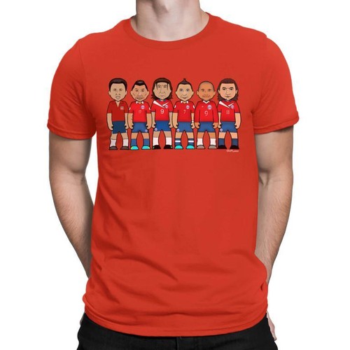 Shirt cile football - t-shirt, legends