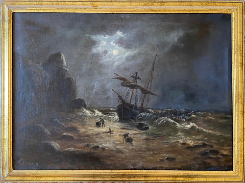 Magnifique peinture huile - à, l'huile