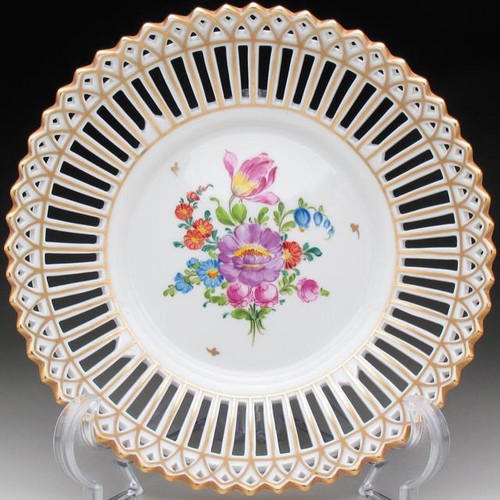 Dresden antique gold floral - antique,