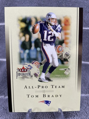 2002 fleer premium tom brady - premium,