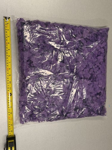 Colored confetti 22lbs - -,