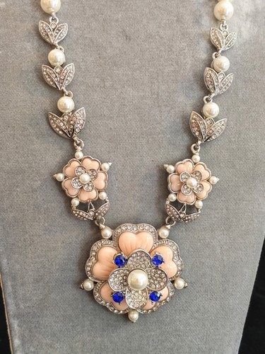 Collana lunga donna con - , perle