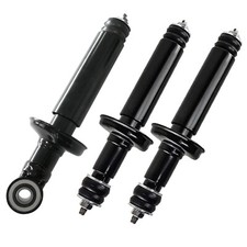 KIT AMMORTIZZATORI CARBONE ANTERIORE + POSTERIORI RINFORZATI PIAGGIO APE 50 