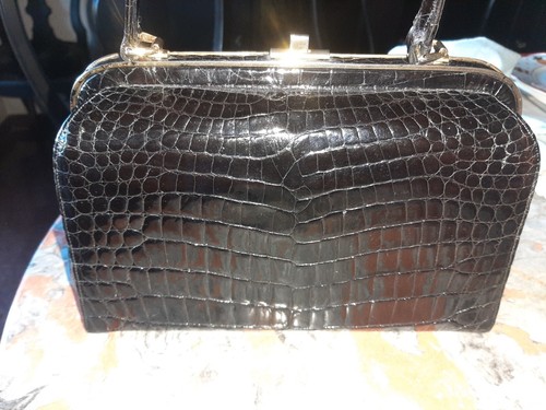 Borsa pelle coccodrillo - pelle, di