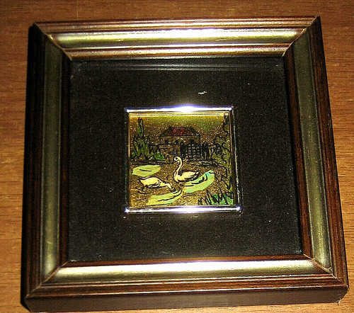 Quadro serigrafia foglia - serigrafia,