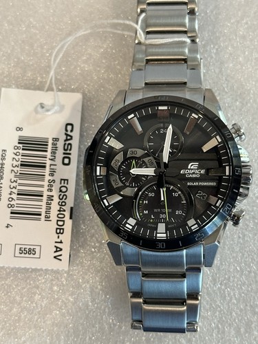 Casio edifice eqs 940db 1av - casio, eqs-940db-1av