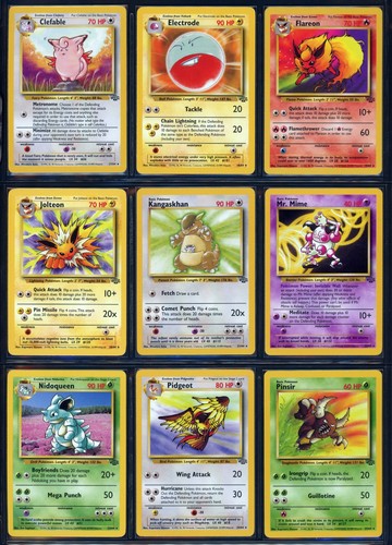 Set completo non holo jungle - set,