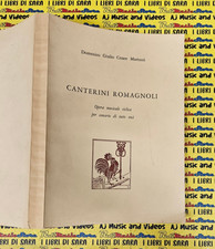Book libro CANTERINI ROMAGNOLI opera musicale D. GIULIO C. MARTUZZI 1969 (RG7)