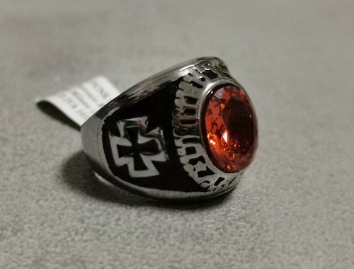 Anello uomo acciaio 316l - in,