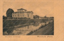1913 MANDRIOLA Albignasego Villa Dondi dall’Orologio Padova Cartolina