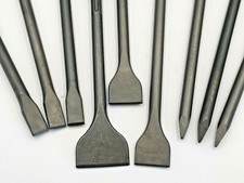 Scalpello a punta paletta taglio SDS MAX Hitachi martello demolitore muratore