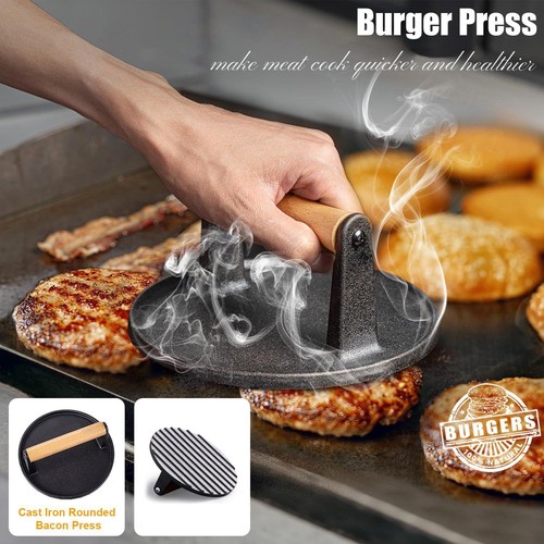 Bistecca burger pressa rotonda - bistecca,