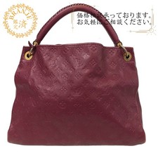 Borsa a mano Louis Vuitton M94047 Artsy MM Monogram Empreinte in pelle viola da donna s