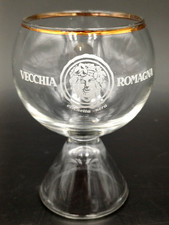 VECCHIA ROMAGNA BUTON BICCHIERE PUBBLICITARIO DOPPIA DOSE  DA COLLEZIONE VINTAGE