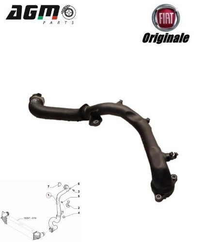 Tubo manicotto intercooler