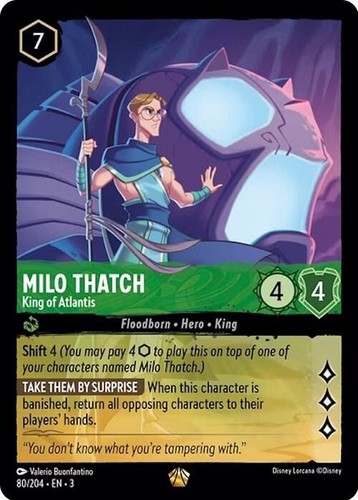 Milo thatch - thatch, (foil)