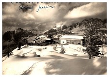 Cortina stazione funivia Faloria f.g.v. 1958 Belluno