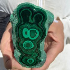 Grappolo trasparente Malachite