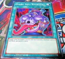 ?? YU GI OH GIARA DELL'AVARIZIA - EGO1 IT026 COMUNE – ITA ??