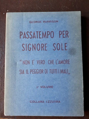 George harrison passatempo - harrison,