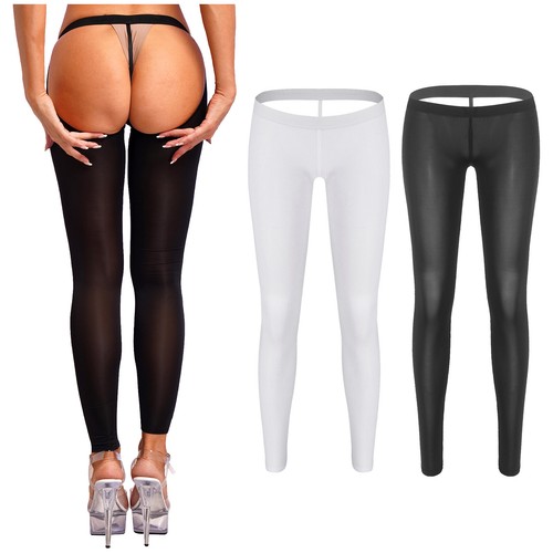 Leggings pantaloni vita bassa
