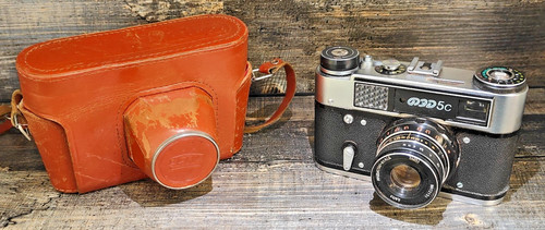 Fotocamera vintage fed rf - fotocamera,