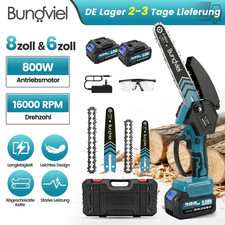 Mini motosega a batteria 6+8
