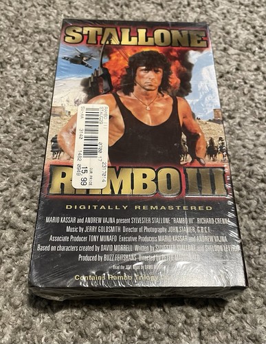 Rare rambo iii - iii, new