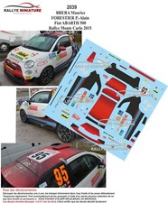 DECALS 1/43 REF 2039 FIAT