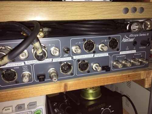 Analizzatore audio prism sound - audio,