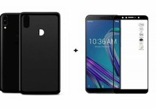 custodia x ASUS ZENFONE MAX PRO (M1) ZB602KL ZB601KL COVER +PELLICOLA vetro FULL