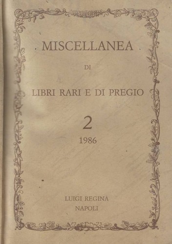 Miscellanea libri rari di - libri,