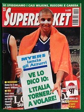 SUPERBASKET 1997 n.25 , Rivista super basket , CARLTON MYERS